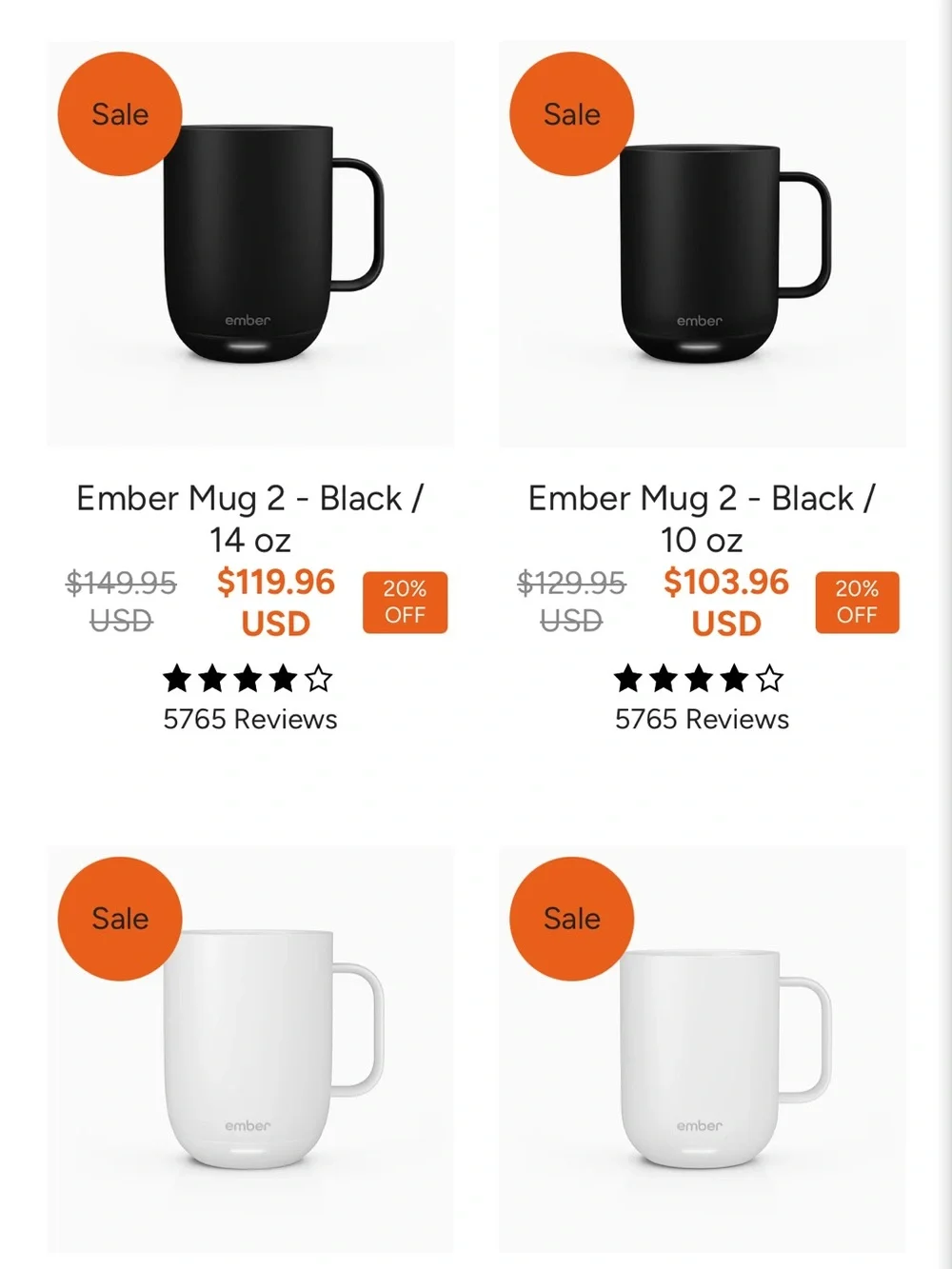 Ember smart mug